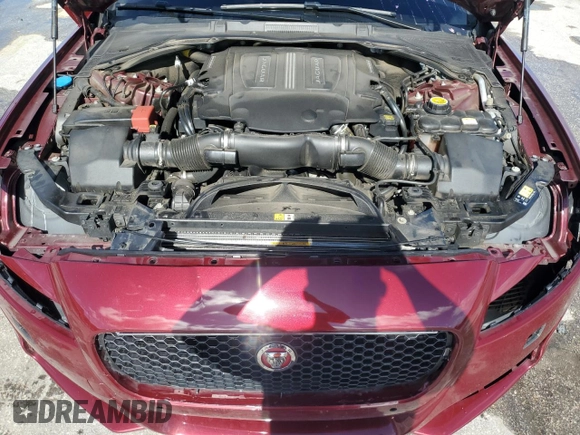 2016 Jaguar XF 35t Premium with VIN SAJBD4BV9GCY11710, listed as a Copart auction lot 66193324 with 36,460 mi miles and Salvage Title. Bid and sale history available at carsss.com. Image 11.