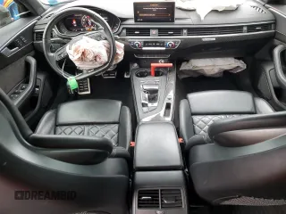 2018 Audi S4 Premium Plus with VIN WAUB4AF4XJA202043, listed as a Copart auction lot 72751834 with 70,760 mi miles and Salvage Title. Bid and sale history available at carsss.com. Image 8.