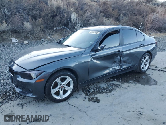 2015 BMW 3 Series 328i with VIN WBA3A5G5XFNS91835, listed as a Copart auction lot 88312495 with 65,615 mi miles and Salvage Title. Bid and sale history available at DreamBid. Image 1.