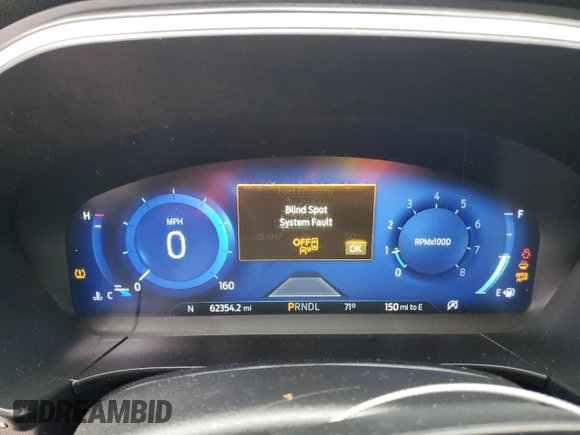 2021 Ford Escape SEL с VIN 1FMCU0H61MUA06930, выставлен на аукционе Copart как лот 57509265 с пробегом 62 354 миль миль и Чистый • Clean title. История ставок и продаж доступна на DreamBid. Изображение 9.