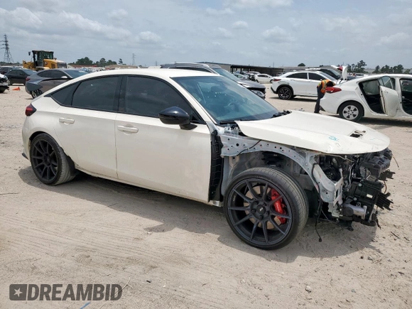 2023 Honda Civic Type R z VIN JHMFL5G42PX003179, wystawiony jako Copart lot #57123425 z przebiegiem 9 724 mil mil oraz Szkoda całkowita • Salvage title. Historia ofert i sprzedaży dostępna na DreamBid. Obrazek 4.