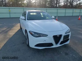 2018 Alfa Romeo Giulia Ti Sport with VIN ZARFAEENXJ7570028, listed as a Copart auction lot 48987355 with 89,546 mi miles and Salvage Title. Bid and sale history available at carsss.com. Image 11.