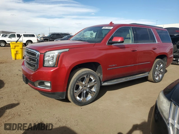 2015 GMC Yukon SLT with VIN 1GKS2BKC4FR676594, listed as a Copart auction lot 68673483 with 108,612 mi miles and Clean Title. Bid and sale history available at carsss.com. Image 1.