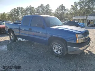 2003 Chevrolet Silverado 1500 Work Truck with VIN 2GCEC19X731407132, listed as a Copart auction lot 45886275 with 0 mi miles and Salvage Title. Bid and sale history available at carsss.com. Image 4.