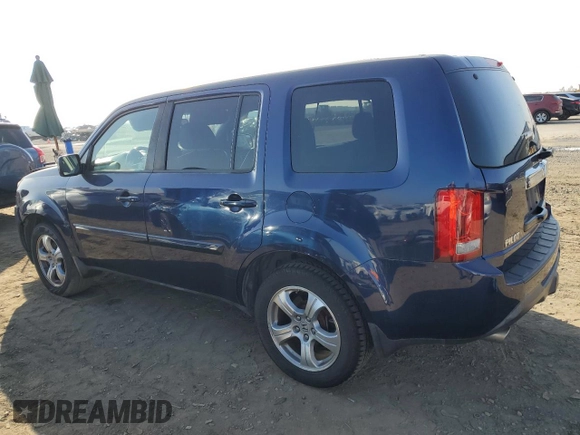 2013 Honda Pilot EX-L with VIN 5FNYF3H50DB029525, listed as a Copart auction lot 83437264 with 187,920 mi miles and Salvage Title. Bid and sale history available at DreamBid. Image 2.