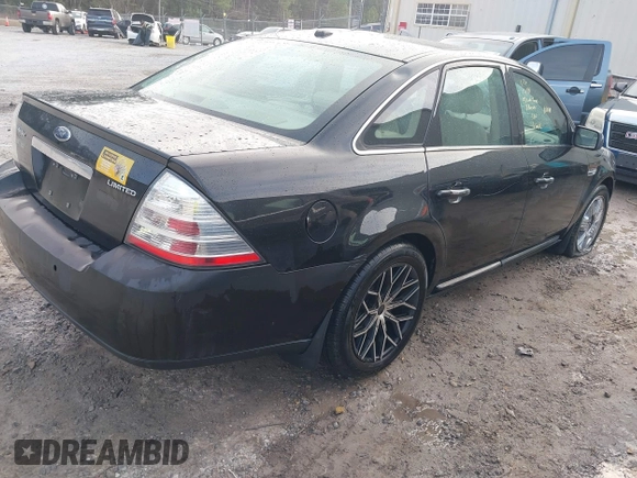 2009 Ford Taurus Limited with VIN 1FAHP25W09G121399, listed as a IAAI auction lot 41443202 with 195,187 mi miles. Bid and sale history available at carsss.com. Image 4.