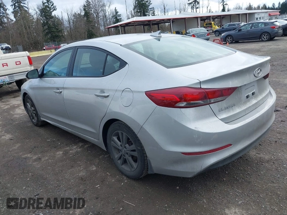 2018 Hyundai Elantra SEL with VIN 5NPD84LF8JH239866, listed as a IAAI auction lot 41597467 with 164,151 mi miles and . Bid and sale history available at DreamBid. Image 3.