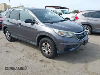 2015 Honda CR-V LX z VIN 3CZRM3H32FG702573, wystawiony jako IAAI lot #41824116 z przebiegiem 266 847 mil mil oraz . Historia ofert i sprzedaży dostępna na DreamBid. Obrazek 1.