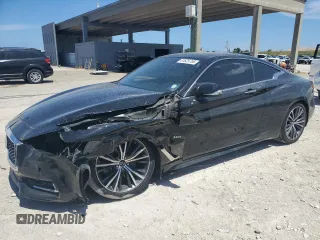 2020 Infiniti Q60 Luxe с VIN JN1EV7EKXLM340301, выставлен на аукционе Copart как лот 61625755 с пробегом 31 482 миль миль и На запчасти • Non repairable. История ставок и продаж доступна на DreamBid. Изображение 1.