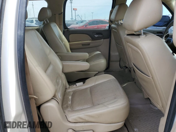 2010 Chevrolet Suburban LTZ with VIN 1GNUKKE39AR173515, listed as a Copart auction lot 48370555 with 0 mi miles and Salvage Title. Bid and sale history available at carsss.com. Image 11.