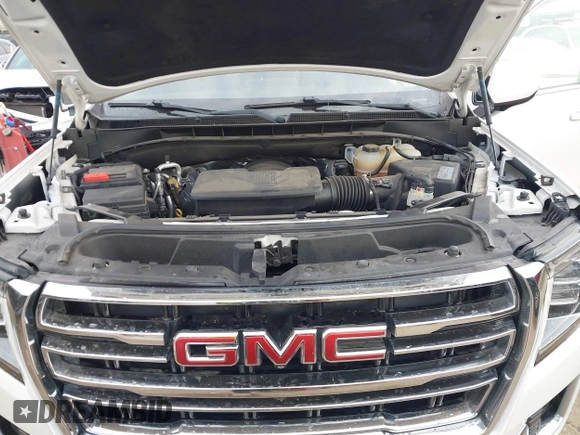 2021 GMC Yukon SLT with VIN 1GKS1BKD1MR489922, listed as a IAAI auction lot 40972652 with 77,791 mi miles. Bid and sale history available at carsss.com. Image 10.