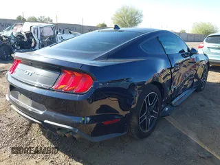 2021 Ford Mustang GT with VIN 1FA6P8CF2M5149397, listed as a IAAI auction lot 41764076 with 22,996 mi miles. Bid and sale history available at carsss.com. Image 4.