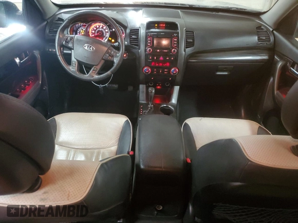 2013 Kia Sorento SX with VIN 5XYKWDA23DG373614, listed as a Copart auction lot 49174545 with 146,546 mi miles and Salvage Title. Bid and sale history available at carsss.com. Image 8.