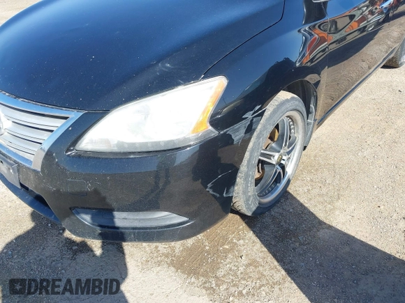 2013 Nissan Sentra SV with VIN 1N4AB7APXDN909073, listed as a IAAI auction lot 41978634 with 177,756 mi miles and . Bid and sale history available at DreamBid. Image 6.
