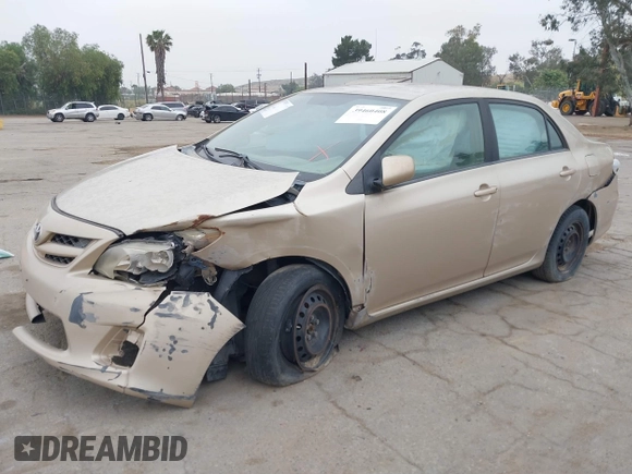 2011 Toyota Corolla L with VIN 2T1BU4EE3BC607950, listed as a IAAI auction lot 39460408 with 158,699 mi miles and . Bid and sale history available at DreamBid. Image 2.
