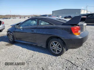 2002 Toyota Celica GT with VIN JTDDR32T720133616, listed as a Copart auction lot 83524774 with 250,423 mi miles and Salvage Title. Bid and sale history available at carsss.com. Image 2.