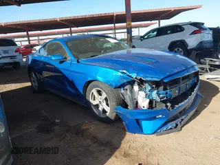 2021 Ford Mustang EcoBoost z VIN 1FA6P8THXM5133501, wystawiony jako IAAI lot #41562858 z przebiegiem 23 398 mil mil oraz . Historia ofert i sprzedaży dostępna na DreamBid. Obrazek 1.
