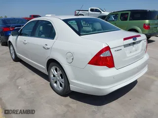 2012 Ford Fusion SE with VIN 3FAHP0HA8CR261558, listed as a IAAI auction lot 41815881 with 125,827 mi miles. Bid and sale history available at carsss.com. Image 3.