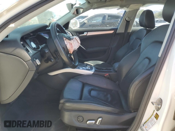 2013 Audi A4 Premium Plus with VIN WAUEFAFL8DN039856, listed as a Copart auction lot 44357595 with 0 mi miles and Salvage Title. Bid and sale history available at carsss.com. Image 7.