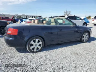 2004 Audi A4 1.8T with VIN WAUAC48H14K007141, listed as a Copart auction lot 89247185 with 122,255 mi miles and Salvage Title. Bid and sale history available at carsss.com. Image 3.