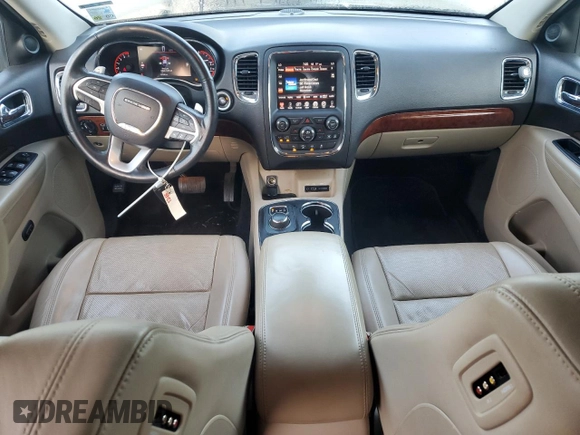 2014 Dodge Durango Citadel z VIN 1C4RDHEG0EC267046, wystawiony jako Copart lot #64463325 z przebiegiem 137 048 mil mil oraz Szkoda całkowita • Salvage title. Historia ofert i sprzedaży dostępna na DreamBid. Obrazek 8.
