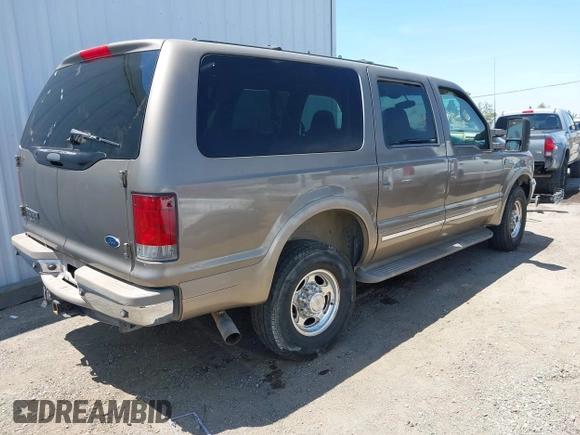 2002 Ford Excursion Limited z VIN 1FMNU43S72EA30242, wystawiony jako IAAI lot #42604414 z przebiegiem 209 106 mil mil oraz . Historia ofert i sprzedaży dostępna na DreamBid. Obrazek 4.