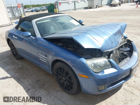 2008 Chrysler Crossfire Limited z VIN 1C3LN65L68X075247, wystawiony jako IAAI lot #42269911 z przebiegiem 107 025 mil mil oraz . Historia ofert i sprzedaży dostępna na DreamBid. Obrazek 1.