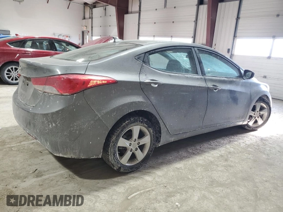 2013 Hyundai Elantra GLS z VIN 5NPDH4AE8DH373470, wystawiony jako Copart lot #42613285 z przebiegiem 208 511 mil mil oraz Szkoda całkowita • Salvage title. Historia ofert i sprzedaży dostępna na DreamBid. Obrazek 3.