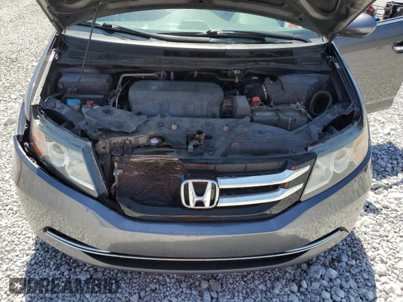 2016 Honda Odyssey EX-L with VIN 5FNRL5H61GB072390, listed as a Copart auction lot 54174445 with 149,088 mi miles and Salvage Title. Bid and sale history available at DreamBid. Image 12.