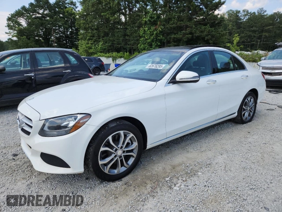 2016 Mercedes-Benz C 300 Luxury с VIN 55SWF4KB2GU172989, выставлен на аукционе Copart как лот 62676295 с пробегом 105 322 миль миль и Чистый • Clean title. История ставок и продаж доступна на DreamBid. Изображение 1.