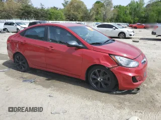 2013 Hyundai Accent GLS z VIN KMHCU4AE2DU461620, wystawiony jako Copart lot #53939795 z przebiegiem 206 137 mil mil oraz Szkoda całkowita • Salvage title. Historia ofert i sprzedaży dostępna na DreamBid. Obrazek 4.