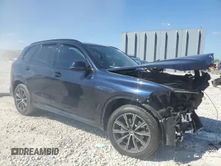 2022 BMW X5 sDrive40i with VIN 5UXCR4C08N9M01822, listed as a Copart auction lot 48827325 with 0 mi miles and Non Repairable. Bid and sale history available at carsss.com. Image 4.