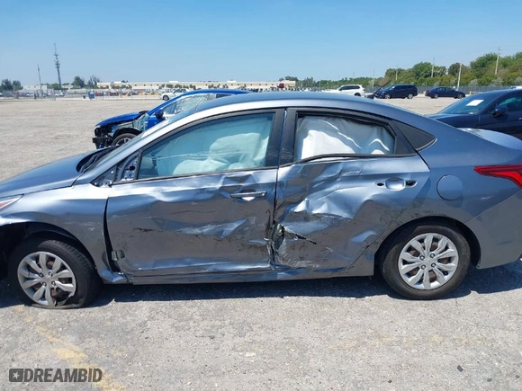 2020 Hyundai Accent SEL with VIN 3KPC24A60LE115095, listed as a IAAI auction lot 39194808 with 69,629 mi miles. Bid and sale history available at carsss.com. Image 6.
