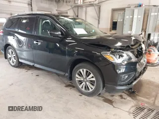 2017 Nissan Pathfinder Platinum with VIN 5N1DR2MM1HC632396, listed as a IAAI auction lot 41871050 with 53,419 mi miles and . Bid and sale history available at DreamBid. Image 1.