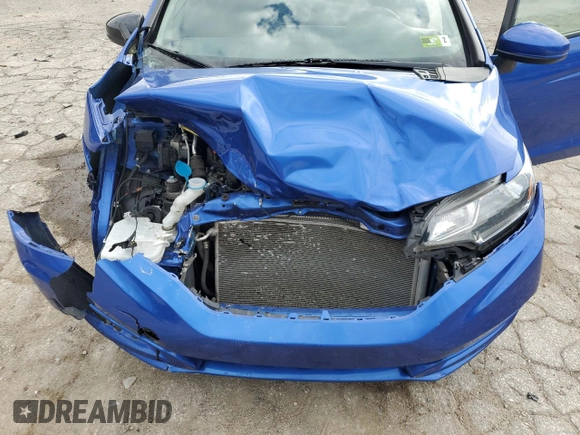 2020 Honda Fit LX with VIN 3HGGK5H49LM703516, listed as a Copart auction lot 58334085 with 58,986 mi miles and Salvage title. Bid and sale history available at DreamBid. Image 11.