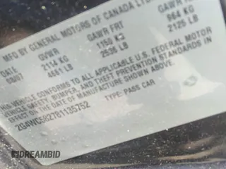 2008 Buick LaCrosse CX с VIN 2G4WC582781135752, выставлен на аукционе IAAI как лот 42480178 с пробегом 134 666 миль миль и . История ставок и продаж доступна на DreamBid. Изображение 9.