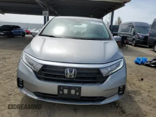 2021 Honda Odyssey EX-L with VIN 5FNRL6H74MB010119, listed as a Copart auction lot 52353355 with 39,366 mi miles and Salvage Title. Bid and sale history available at DreamBid. Image 5.
