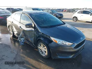 2017 Ford Focus SE with VIN 1FADP3F23HL342081, listed as a IAAI auction lot 41278282 with 88,572 mi miles. Bid and sale history available at carsss.com. Image 1.