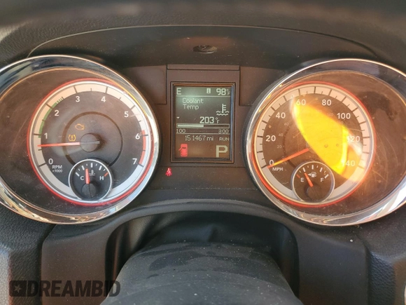 2012 Dodge Durango R/T with VIN 1C4SDHCT8CC260151, listed as a Copart auction lot 61675644 with 151,467 mi miles and Salvage title. Bid and sale history available at DreamBid. Image 9.