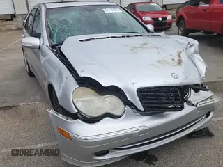 2004 Mercedes-Benz C 230 Kompressor with VIN WDBRF40J94A644777, listed as a Copart auction lot 61159255 with 152,641 mi miles and Salvage title. Bid and sale history available at DreamBid. Image 14.