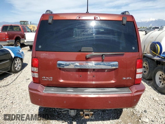 2008 Jeep Liberty Limited with VIN 1J8GN58K38W286172, listed as a Copart auction lot 58828415 with 81,606 mi miles and Salvage title. Bid and sale history available at DreamBid. Image 6.