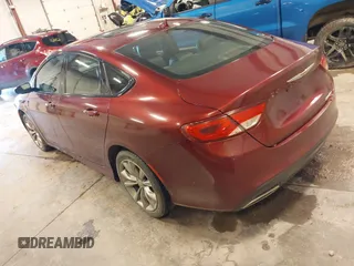 2015 Chrysler 200 S with VIN 1C3CCCBB7FN730122, listed as a IAAI auction lot 41954781 with 133,829 mi miles. Bid and sale history available at carsss.com. Image 3.