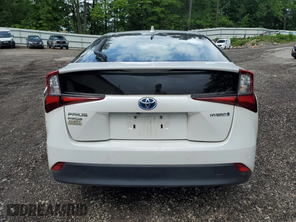 2022 Toyota Prius LE with VIN JTDL9MFUXN3038720, listed as a Copart auction lot 61212455 with 66,669 mi miles and Salvage title. Bid and sale history available at DreamBid. Image 6.
