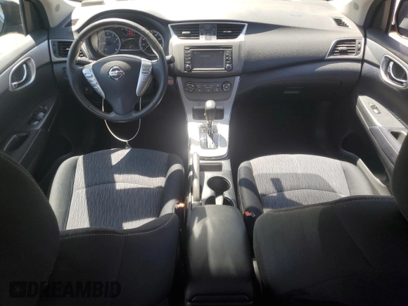 2014 Nissan Sentra S with VIN 3N1AB7AP4EL656704, listed as a Copart auction lot 54976375 with 29,102 mi miles and Salvage Title. Bid and sale history available at DreamBid. Image 8.