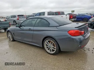2015 BMW 4 Series 435i xDrive with VIN WBA3T7C54FP942778, listed as a Copart auction lot 54515685 with 128,423 mi miles and Salvage title. Bid and sale history available at DreamBid. Image 2.