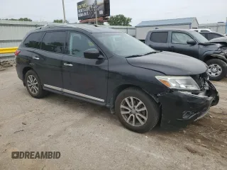 2016 Nissan Pathfinder SL with VIN 5N1AR2MM4GC612435, listed as a Copart auction lot 55487345 with 161,421 mi miles and Salvage title. Bid and sale history available at DreamBid. Image 4.
