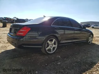 2012 Mercedes-Benz S-Class S 550 with VIN WDDNG7DB2CA426427, listed as a Copart auction lot 43619315 with 126,212 mi miles and Salvage Title. Bid and sale history available at carsss.com. Image 3.