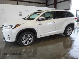 2018 Toyota Highlander Hybrid Limited with VIN 5TDDGRFH2JS044014, listed as a Copart auction lot 42152895 with 116,422 mi miles and Clean title. Bid and sale history available at DreamBid. Image 1.