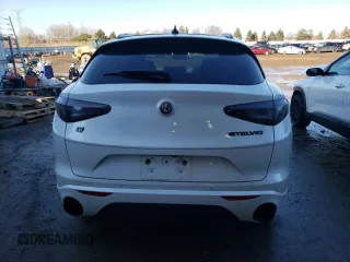 2020 Alfa Romeo Stelvio Ti z VIN ZASPAKBNXL7C93313, wystawiony jako Copart lot #46082005 z przebiegiem 42 508 mil mil oraz Szkoda całkowita • Salvage title. Historia ofert i sprzedaży dostępna na DreamBid. Obrazek 6.
