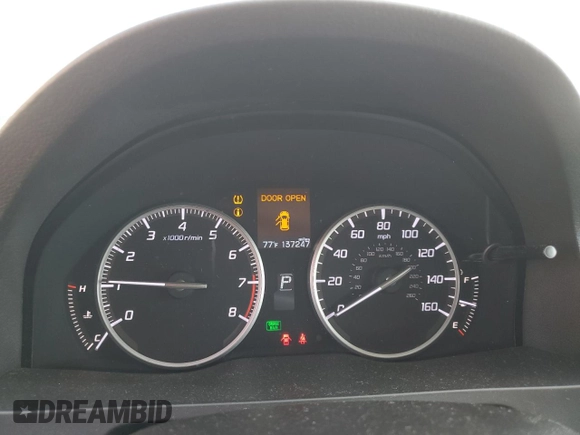 2018 Acura RDX with VIN 5J8TB4H33JL010830, listed as a Copart auction lot 48406685 with 137,247 mi miles and Salvage Title. Bid and sale history available at carsss.com. Image 9.